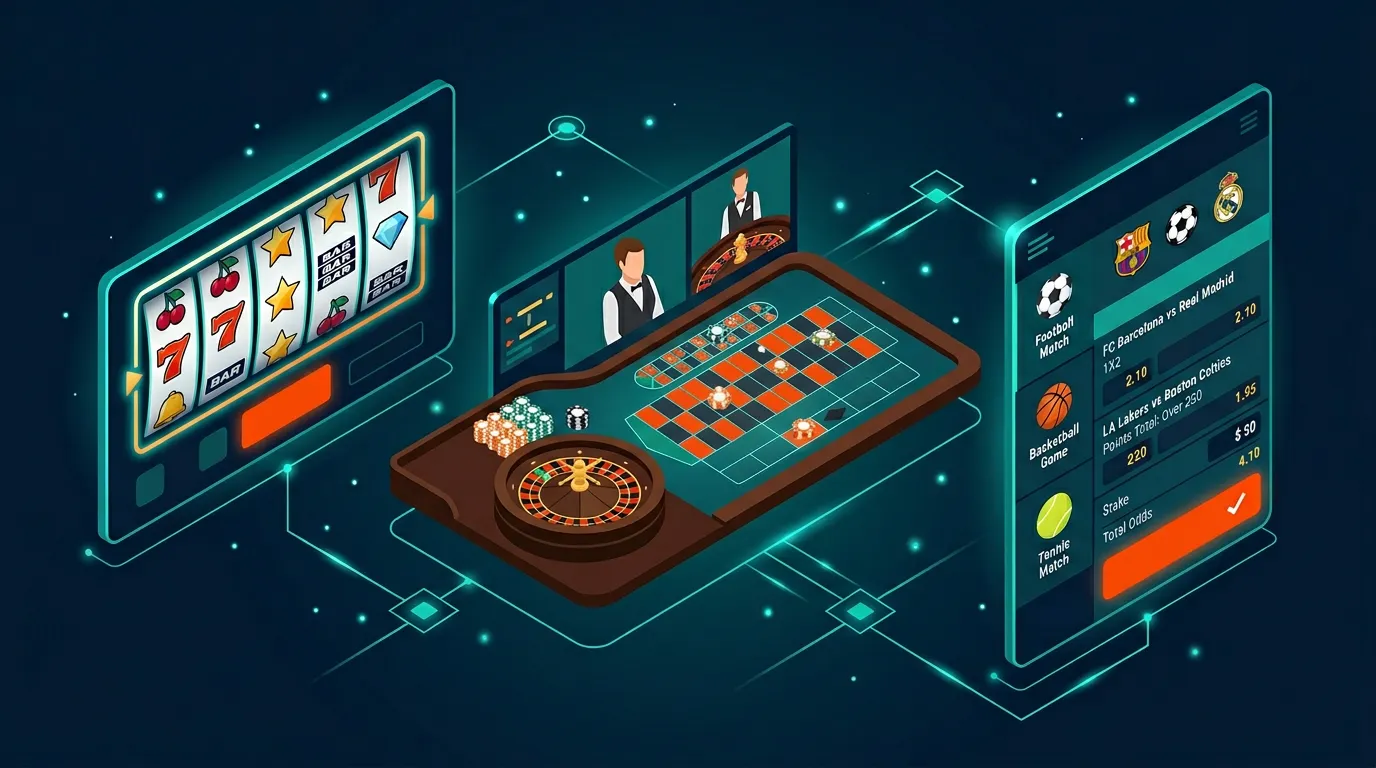 Golisimo casino betting interface with multiple game categories
